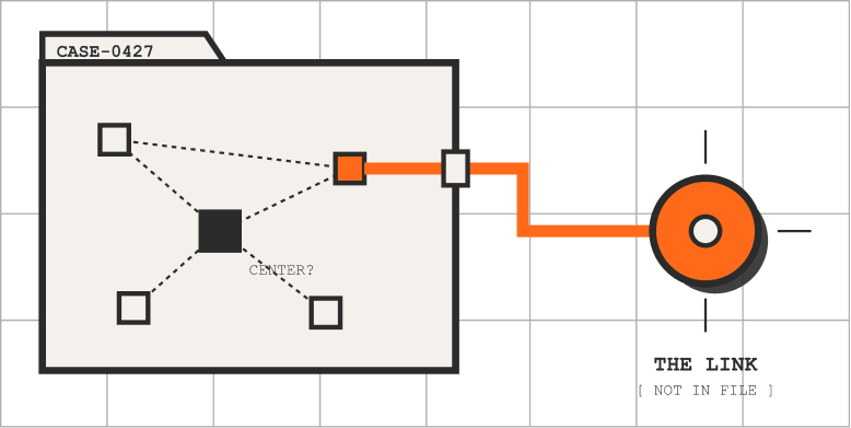 A cracked shield with a gavel bursting open into a network of e-commerce listings, shopping bags, and product images — illustrating how counterfeit networks reconstitute after takedowns